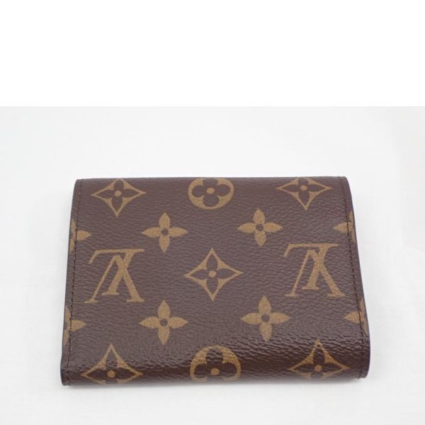 57069 2 Louis Vuitton Portefeuil Victorine Monogram Wallet Brown