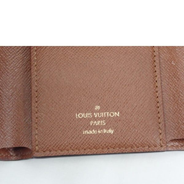 57069 5 Louis Vuitton Portefeuil Victorine Monogram Wallet Brown