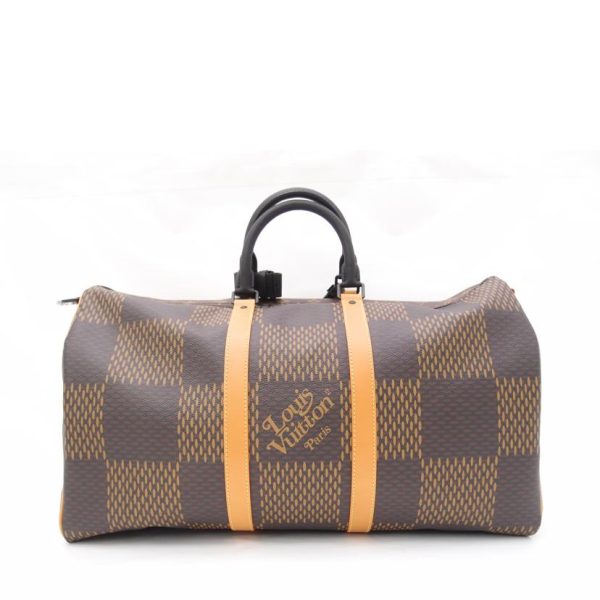 57092 2 Louis Vuitton NIGO Keepall Bandouliere 50 Damier Giant Bag