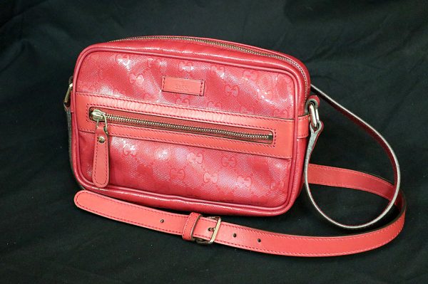 5713 1 Gucci GG Shoulder Bag Red