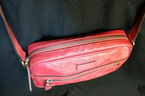 5713 6 Gucci GG Shoulder Bag Red