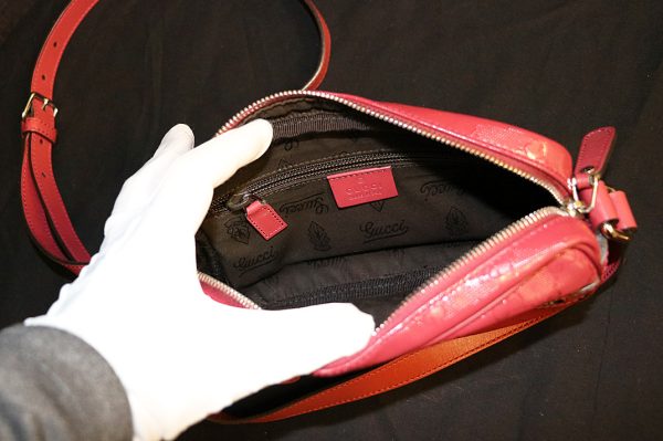 5713 7 Gucci GG Shoulder Bag Red