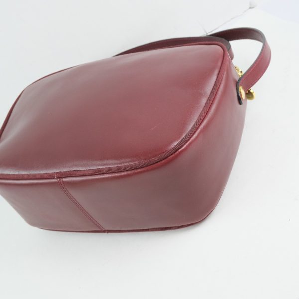 57140314 5 Salvatore Ferragamo Vara Ribbon Calf Red Shoulder Bag