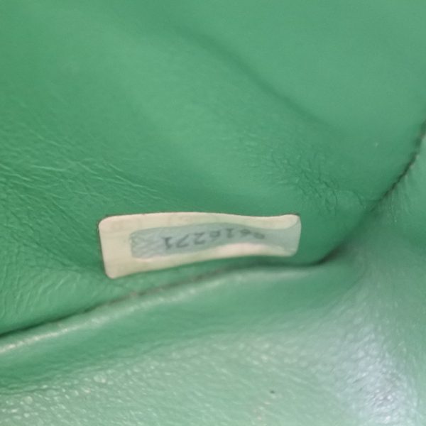 57190439 8 CHANEL Chain Shoulder Bag Mini Lizard Green Crossbody Turn Lock