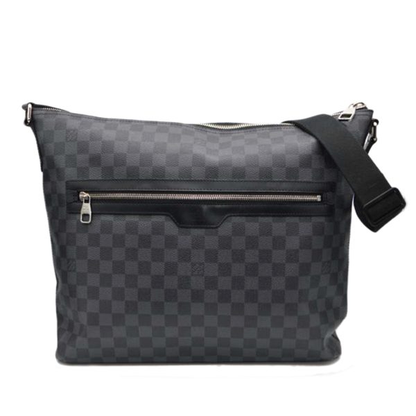 57219 1 Louis Vuitton Mick MM Messenger Bag Damier Graphite