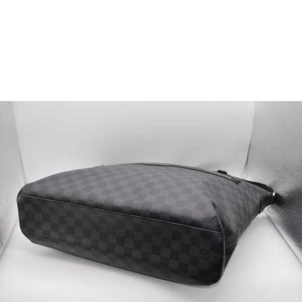 57219 3 Louis Vuitton Mick MM Messenger Bag Damier Graphite