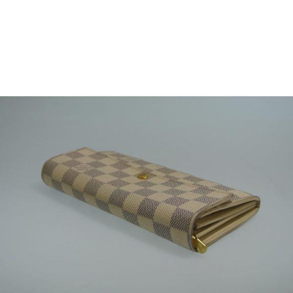 57225 3 Louis Vuitton Sala Wallet Damier Azur