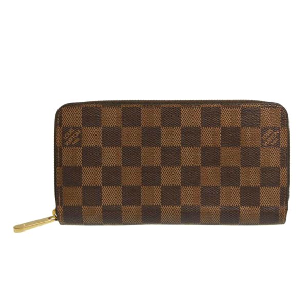 57249 1 Louis Vuitton Zippy Wallet Damier