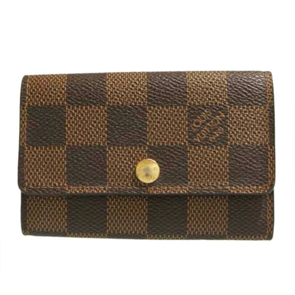 57263 1 Louis Vuitton Multicle 6 Key Holder Damier