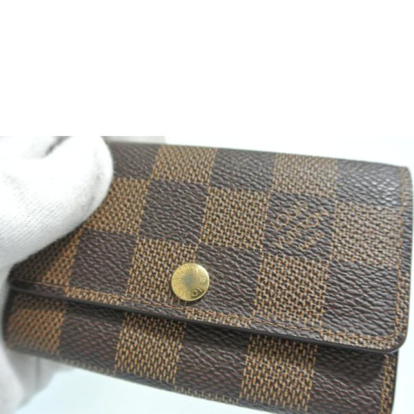 57263 7 Louis Vuitton Multicle 6 Key Holder Damier