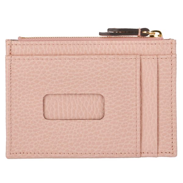 574804cao0g5909 2 GUCCI GG Marmont Zip Card Case Pink