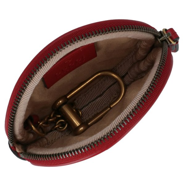 575160dtdct6433 4 GUCCI GG Marmont Coin Case Red