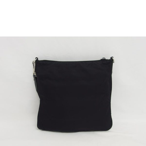 57578 2 Prada Nylon Shoulder Bag Black