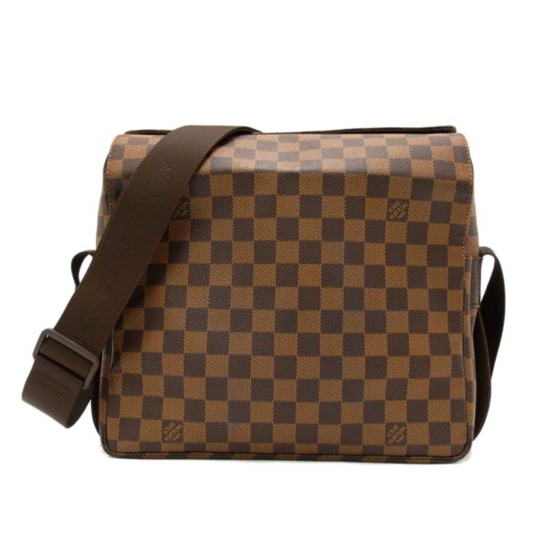 57604 1 Louis Vuitton Naviglio Messenger Bag Damier Ebene