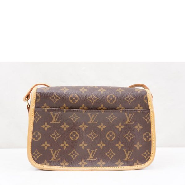 57681 2 Louis Vuitton Sologne Monogram Shoulder Bag Brown