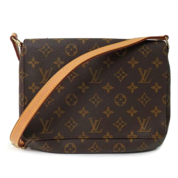 57768 1 Louis Vuitton Musette Tango Bag Monogram Brown