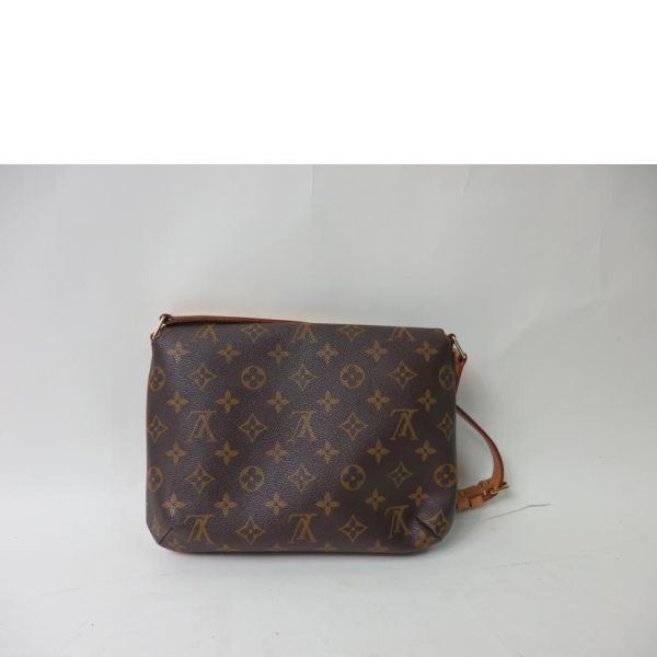 57768 2 Louis Vuitton Musette Tango Bag Monogram Brown