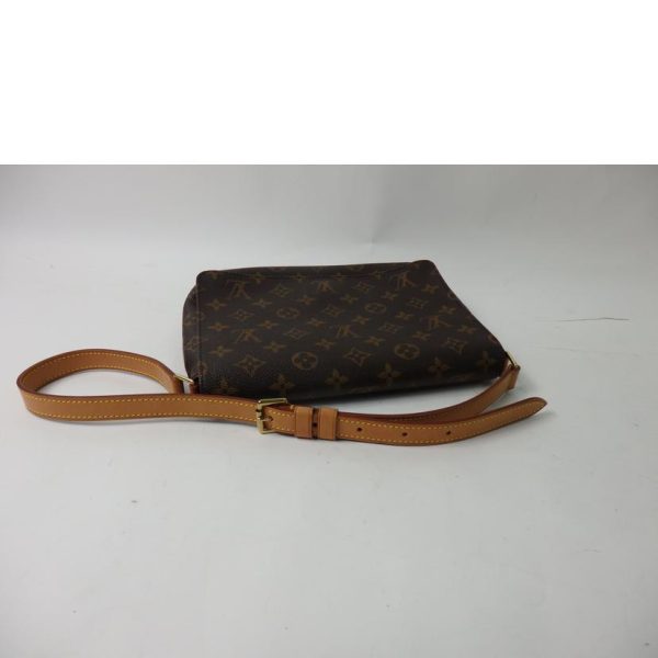 57768 4 Louis Vuitton Musette Tango Bag Monogram Brown