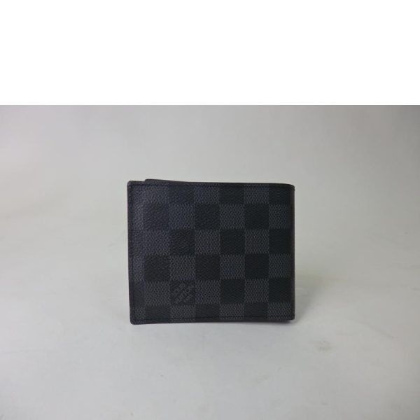 57792 2 Louis Vuitton Marco NM Wallet Damier Graphite