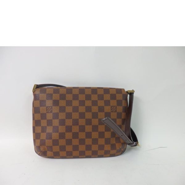 57812 2 Louis Vuitton Musette Tango Bag Damier Brown