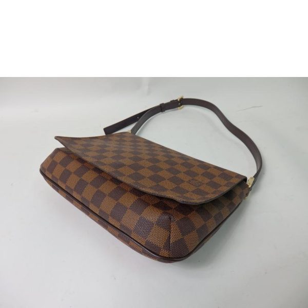 57812 3 Louis Vuitton Musette Tango Bag Damier Brown