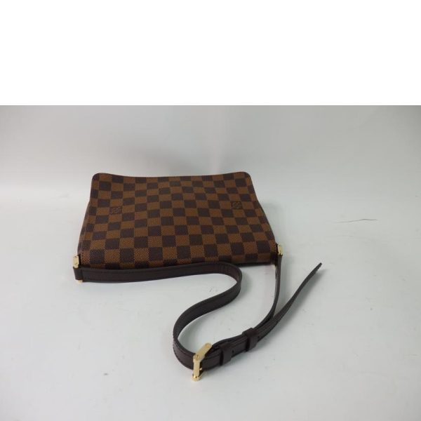 57812 4 Louis Vuitton Musette Tango Bag Damier Brown