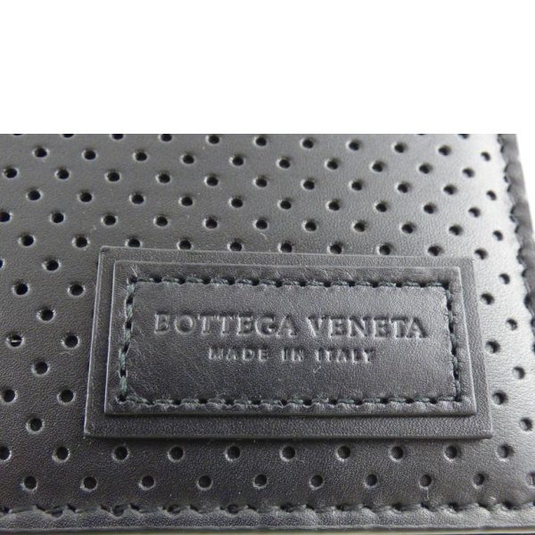 57856 6 Bottega Veneta Punching Leather 2 fold Billfold