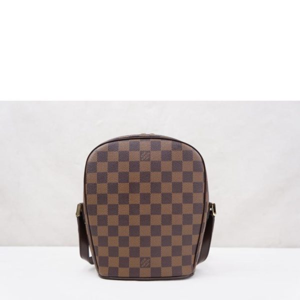 57858 2 Louis Vuitton Ipanema PM Damier Ebene Bag Brown