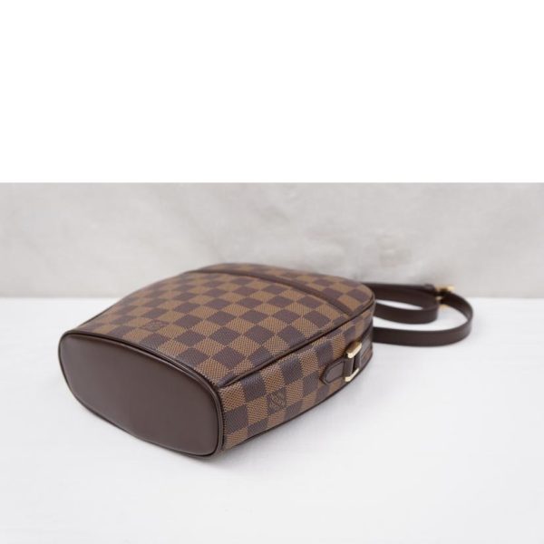 57858 4 Louis Vuitton Ipanema PM Damier Ebene Bag Brown