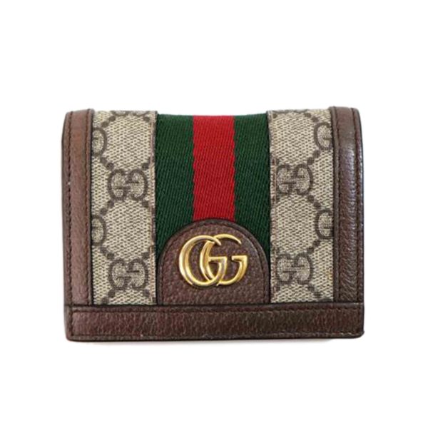 57888 1 Gucci Ophidia GG Compact Wallet