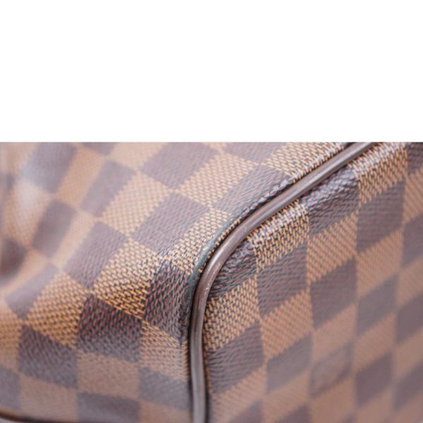 57889 8 Louis Vuitton Westminster PM Damier Ebene Tote Bag Brown