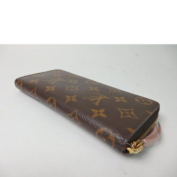 57911 4 Louis Vuitton Portefeuil Clemence Bag Monogram Rose Valerine