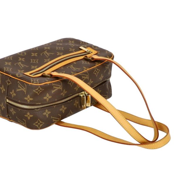 57924 4 Louis Vuitton Cité MM Shoulder Bag Monogram Brown