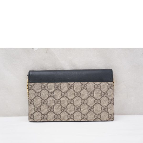 57964 2 Gucci GG Supreme Chain Wallet