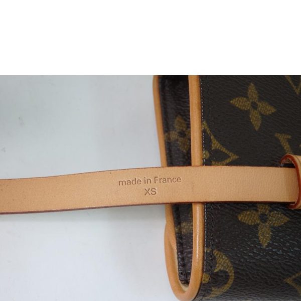 58000 6 Louis Vuitton Pochette Florentine Bag XS Monogram Brown