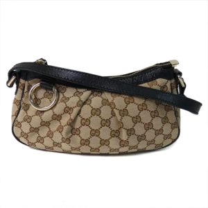 58031 1 Louis Vuitton Monogram Pochette Accessory Pouch Canvas Brown