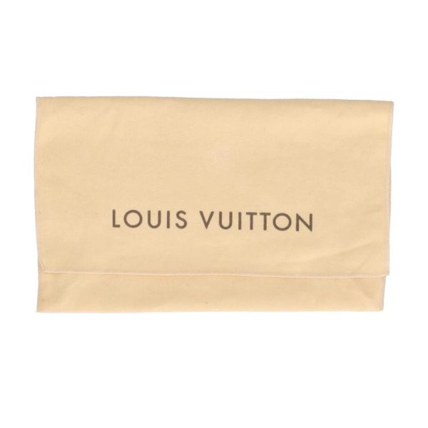 58046 6 Louis Vuitton Pochette Cosmetic PM Bag Damier Ebene Brown