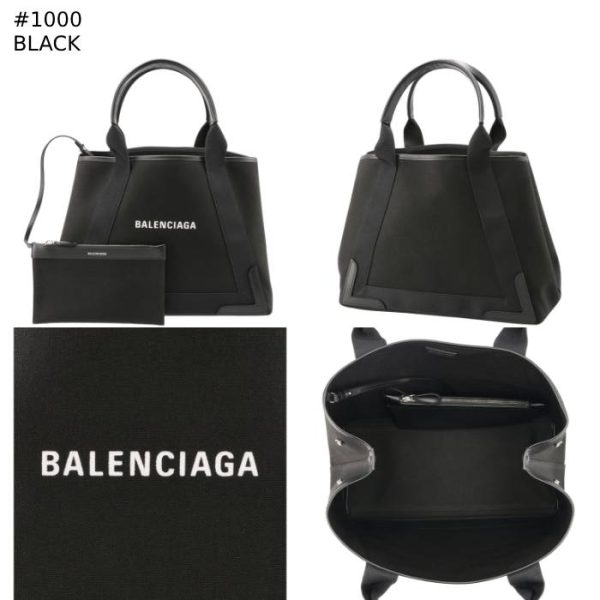 5812922hh3n 9 Balenciaga M Navy Caba Canvas Tote Bag