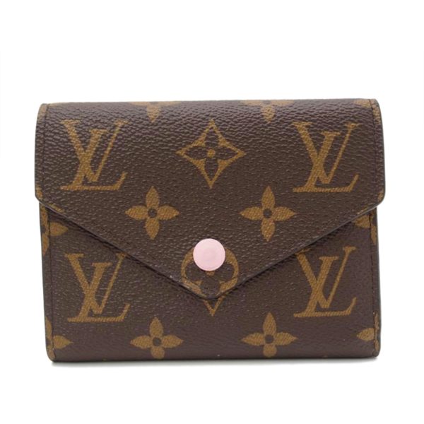 58375 1 Louis Vuitton Victorine Wallet Monogram Rose