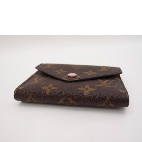 58375 3 Louis Vuitton Victorine Wallet Monogram Rose