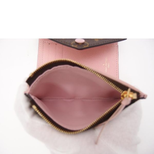 58375 5 Louis Vuitton Victorine Wallet Monogram Rose