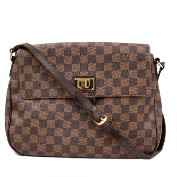 58558 1 Louis Vuitton Busas Roseberry Damier Ebene Tote Bag Brown