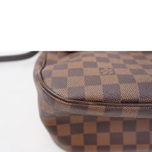 58558 8 Louis Vuitton Busas Roseberry Damier Ebene Tote Bag Brown