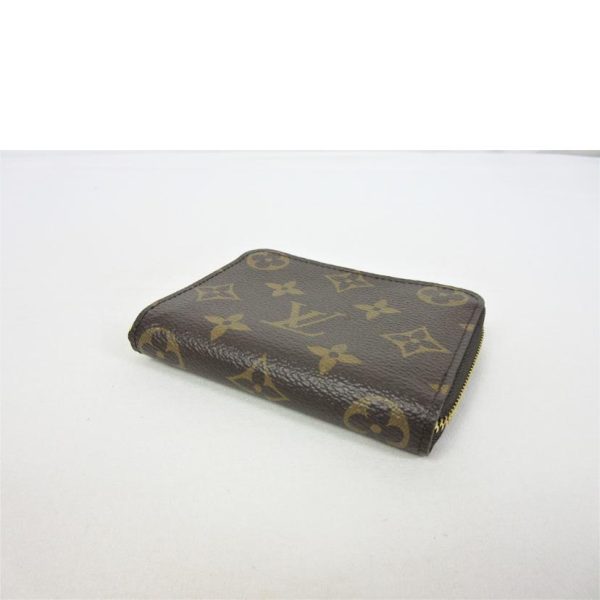 58695 3 Louis Vuitton Zippy Coin Purse Monogram Wallet Brown