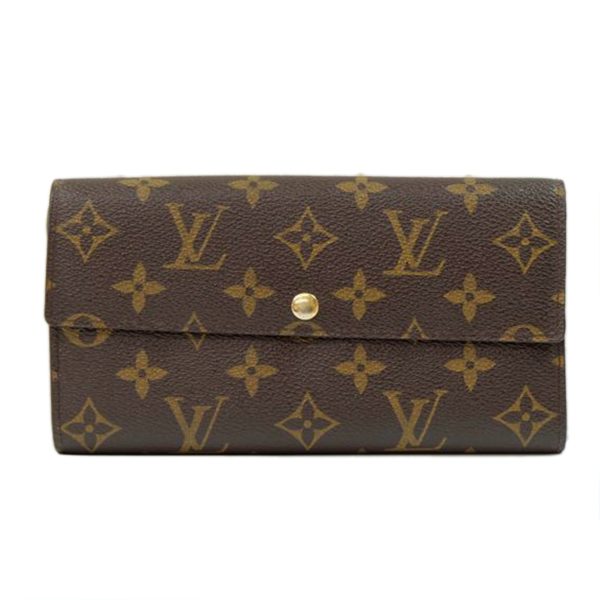 58697 1 Louis Vuitton Sarah Wallet Monogram