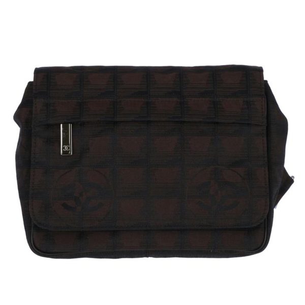 58738 1 Chanel Nutra Waist Bag Brown