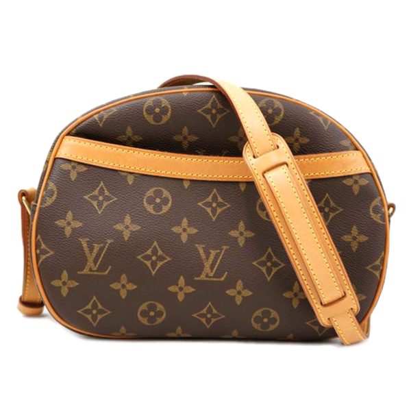 58787 1 Louis Vuitton Blowis Monogram Shoulder Bag Brown