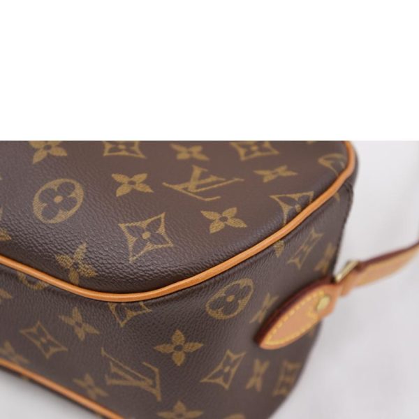 58787 7 Louis Vuitton Blowis Monogram Shoulder Bag Brown