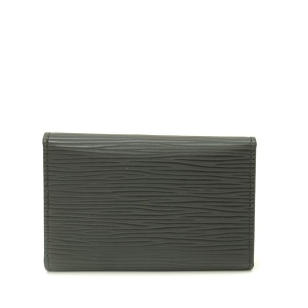 58867 2 Louis Vuitton Multicle 6 Epi Wallet Noir Black