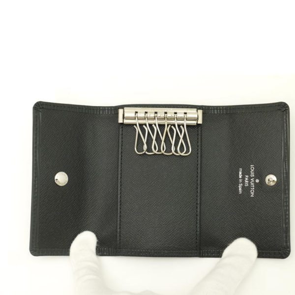 58867 5 Louis Vuitton Multicle 6 Epi Key Holder Noir